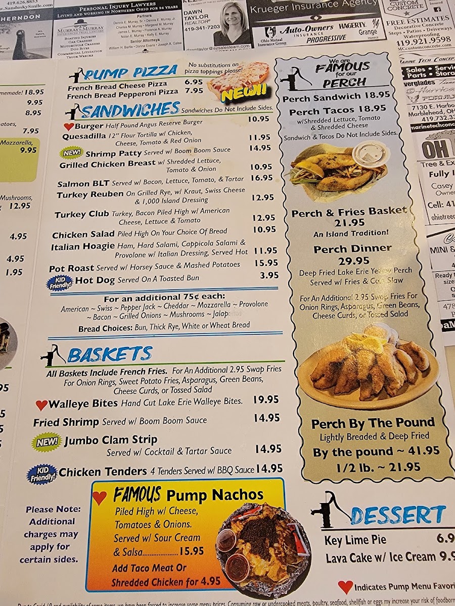 Menu The Village Pump-6