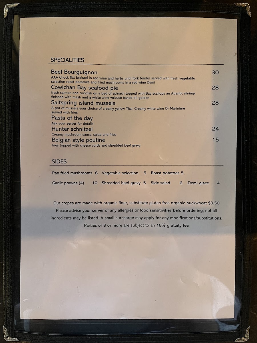Menu The Vine-3