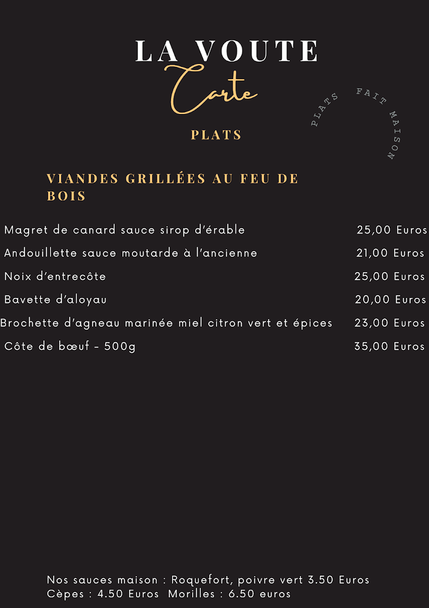 Menu The Voûte-2