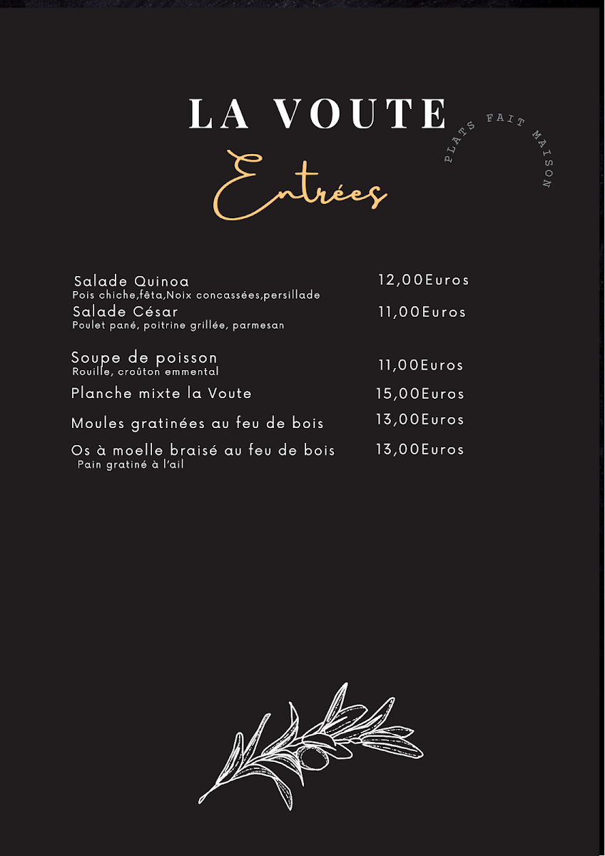 Menu The Voûte-3
