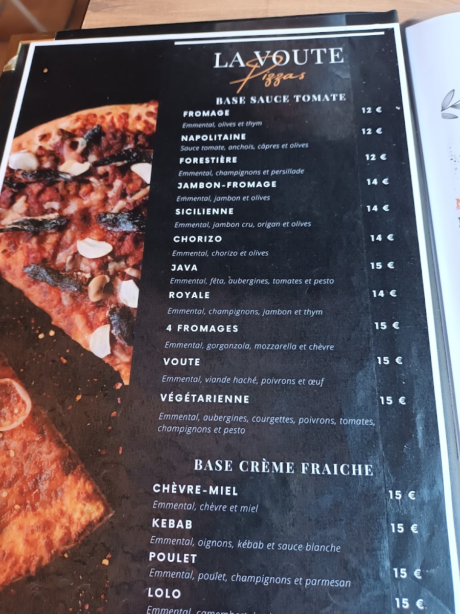 Menu The Voûte-4