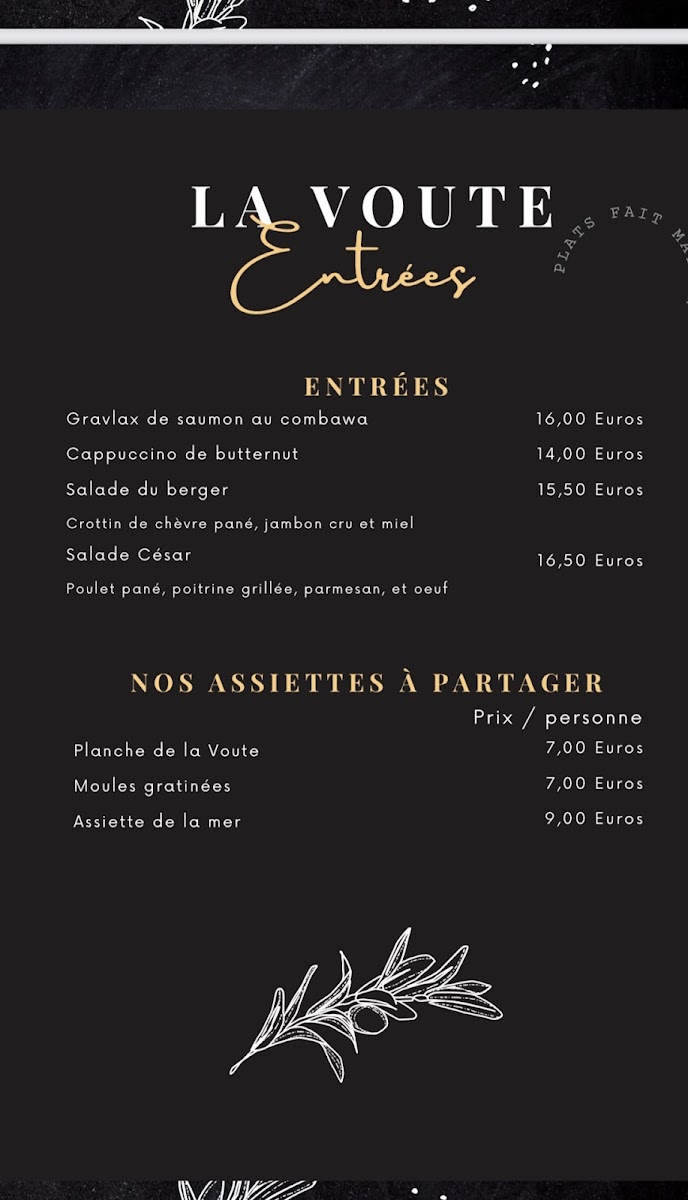 Menu The Voûte-5