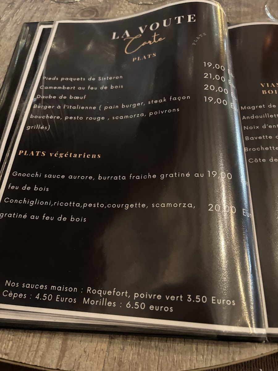 Menu The Voûte-6