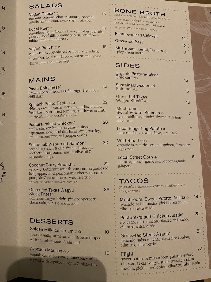 Menu The Well Westlake-1