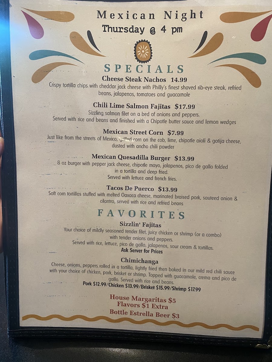 Menu The West End-5