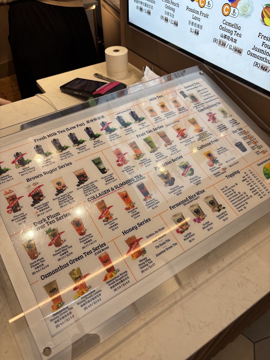 Menu The Whale Tea Sg - Lau Pa Sat-9