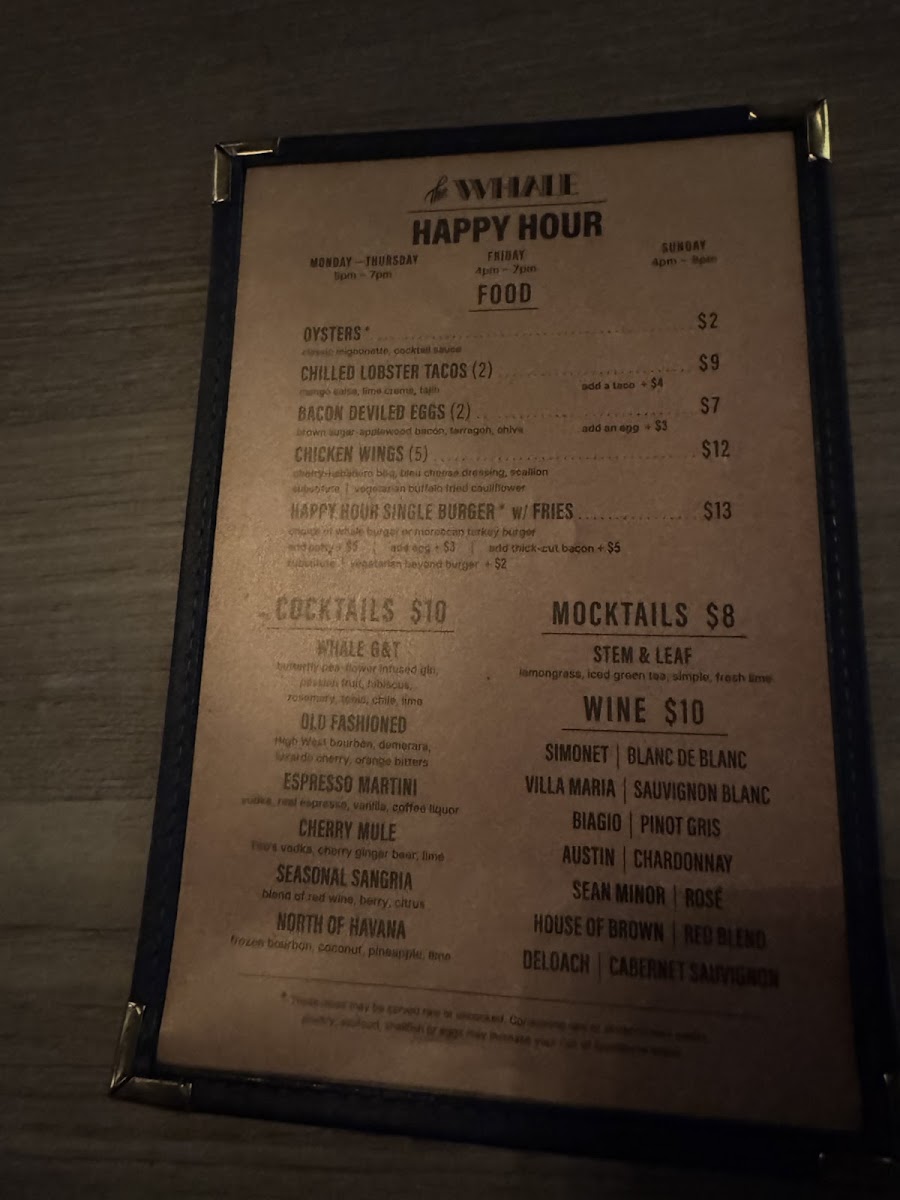 Menu The Whale-6