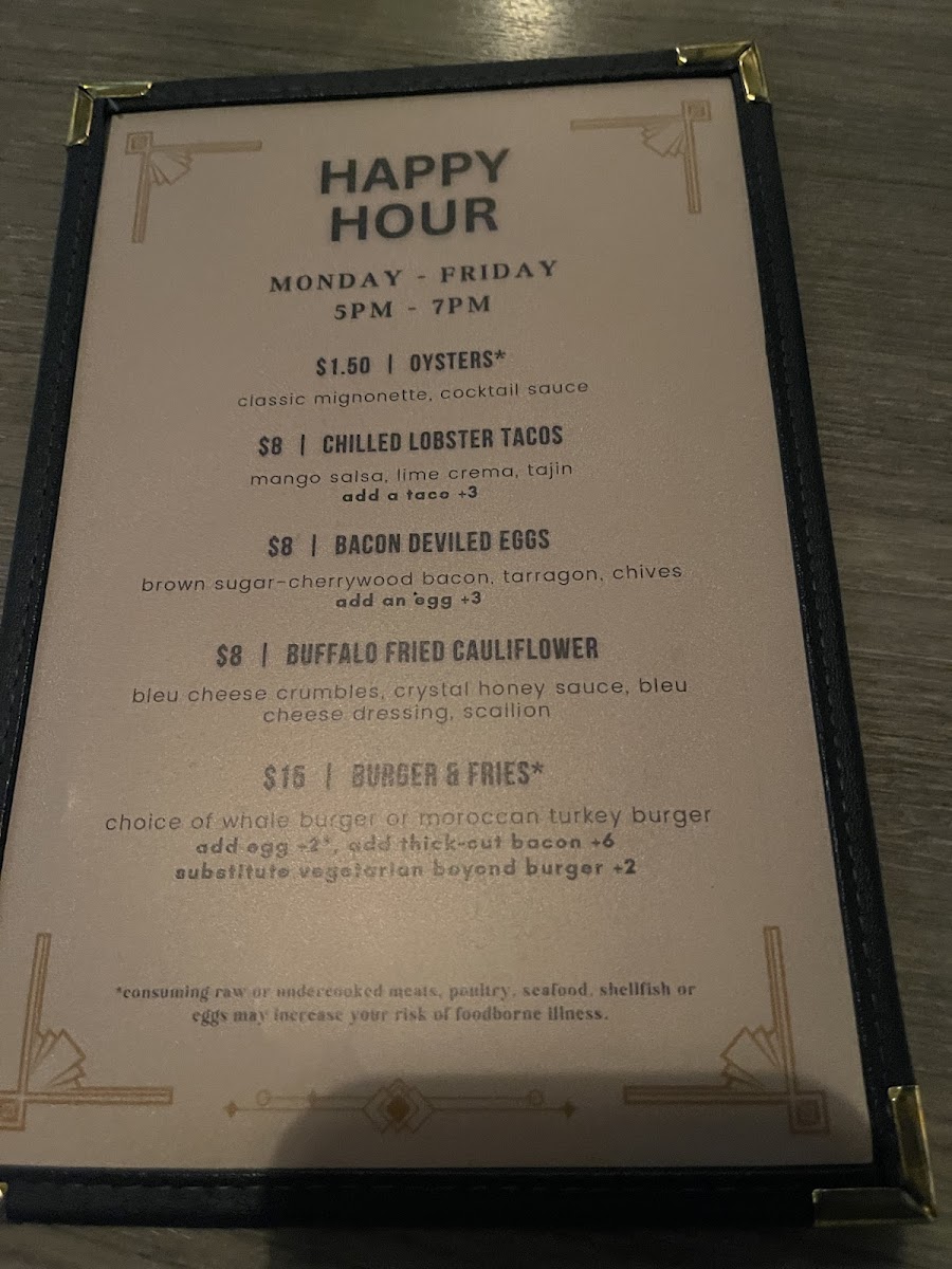 Menu The Whale-9