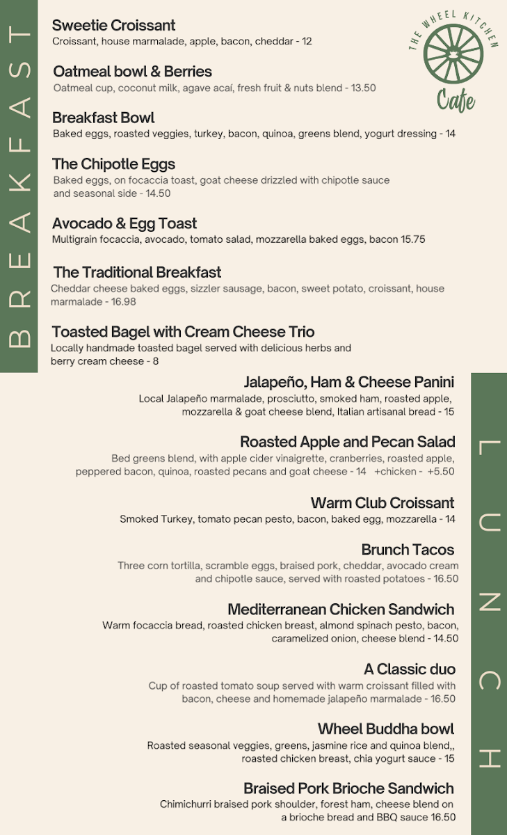 Menu The Wheel Cafe-2