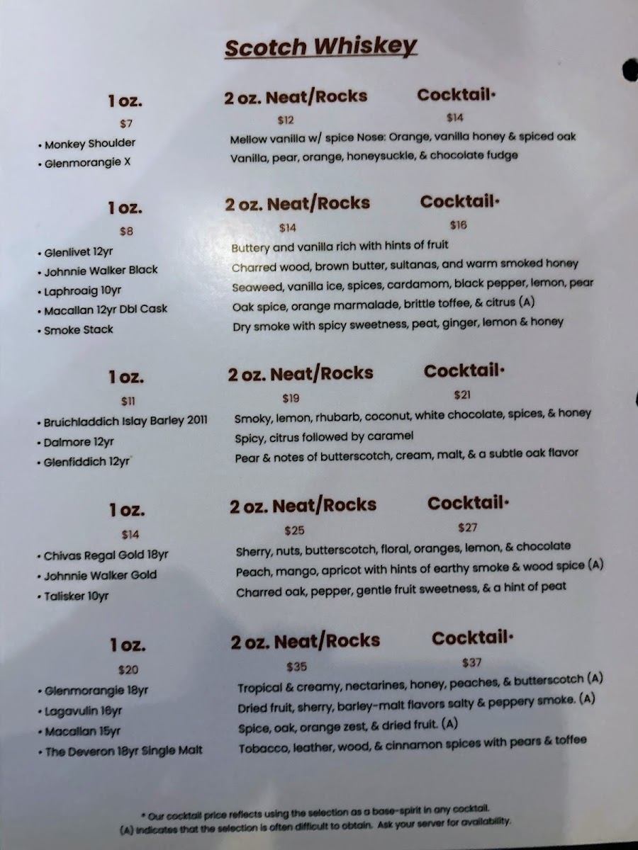 Menu The Whiskey Barrel-10