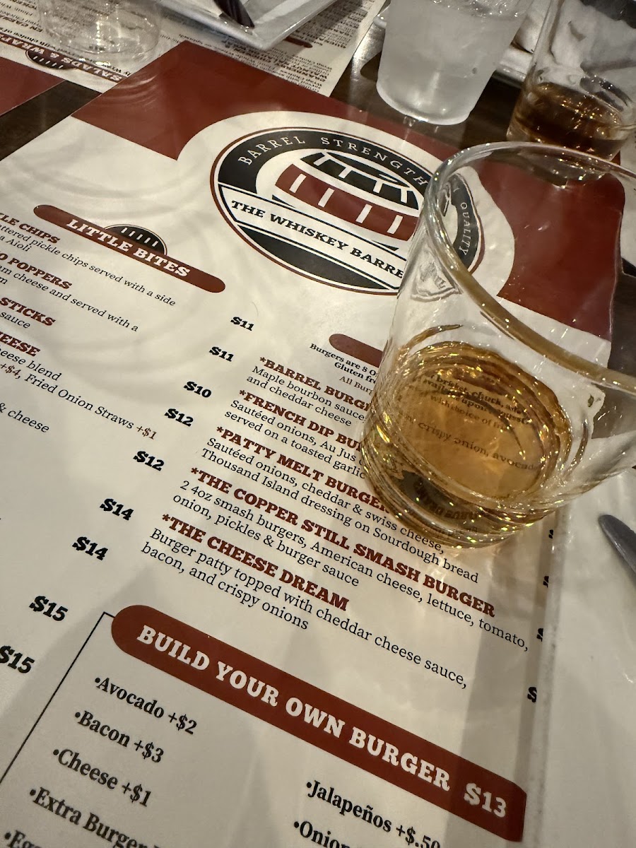 Menu The Whiskey Barrel-8