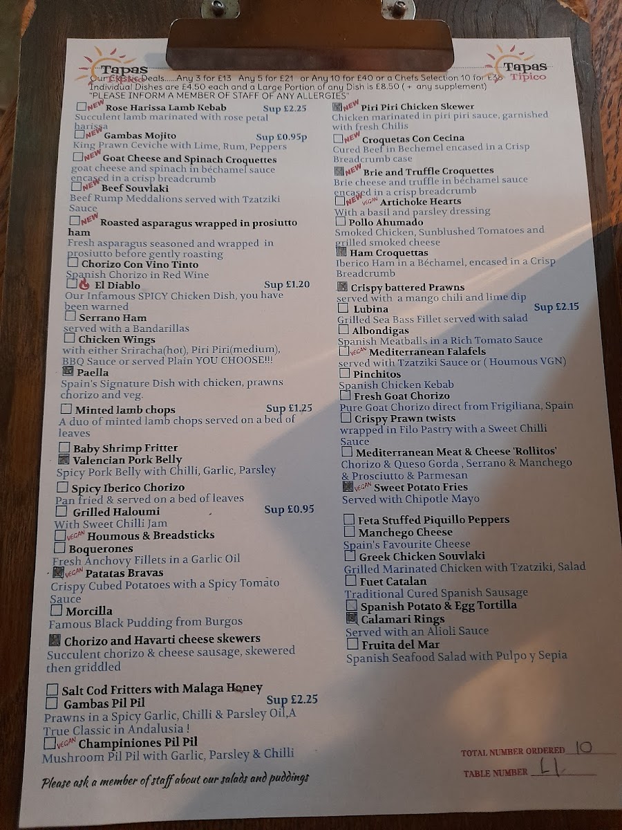 Menu The White Swan Ockbrook-5
