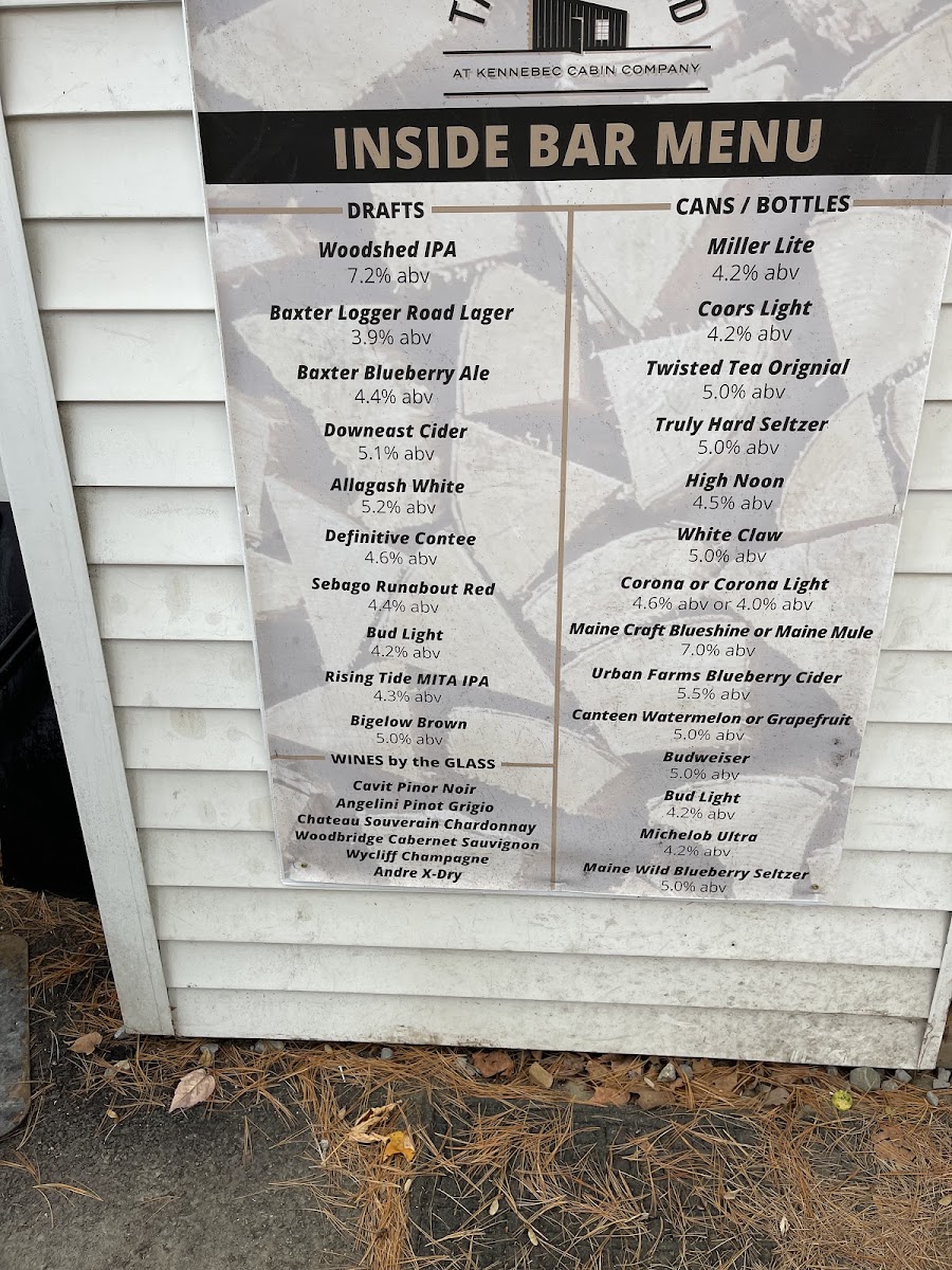 Menu The Woodshed-4