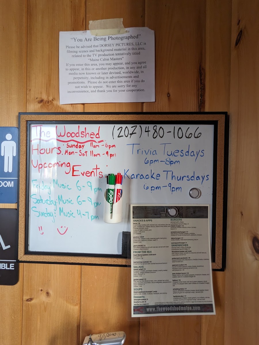 Menu The Woodshed-6