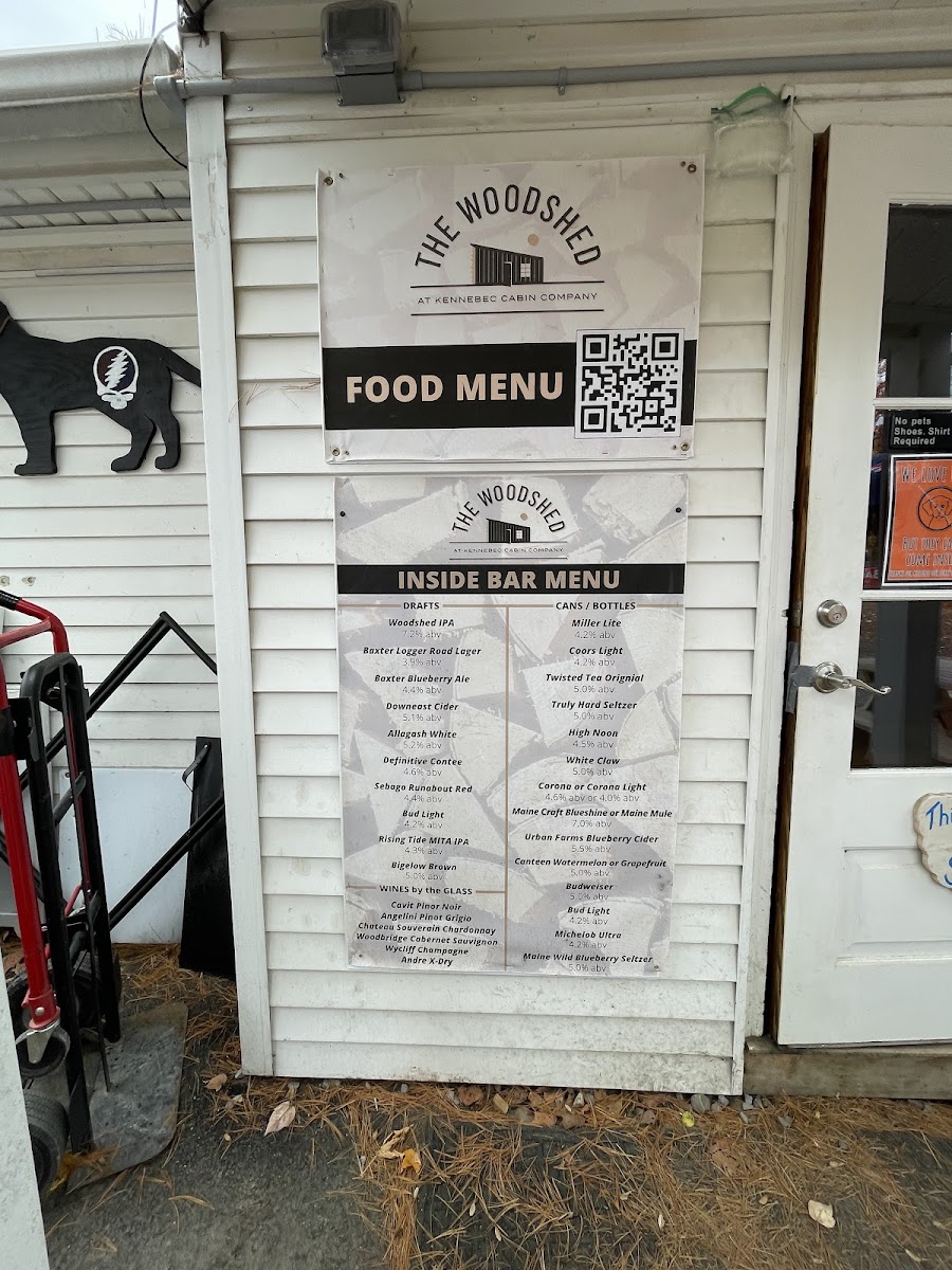Menu The Woodshed-7
