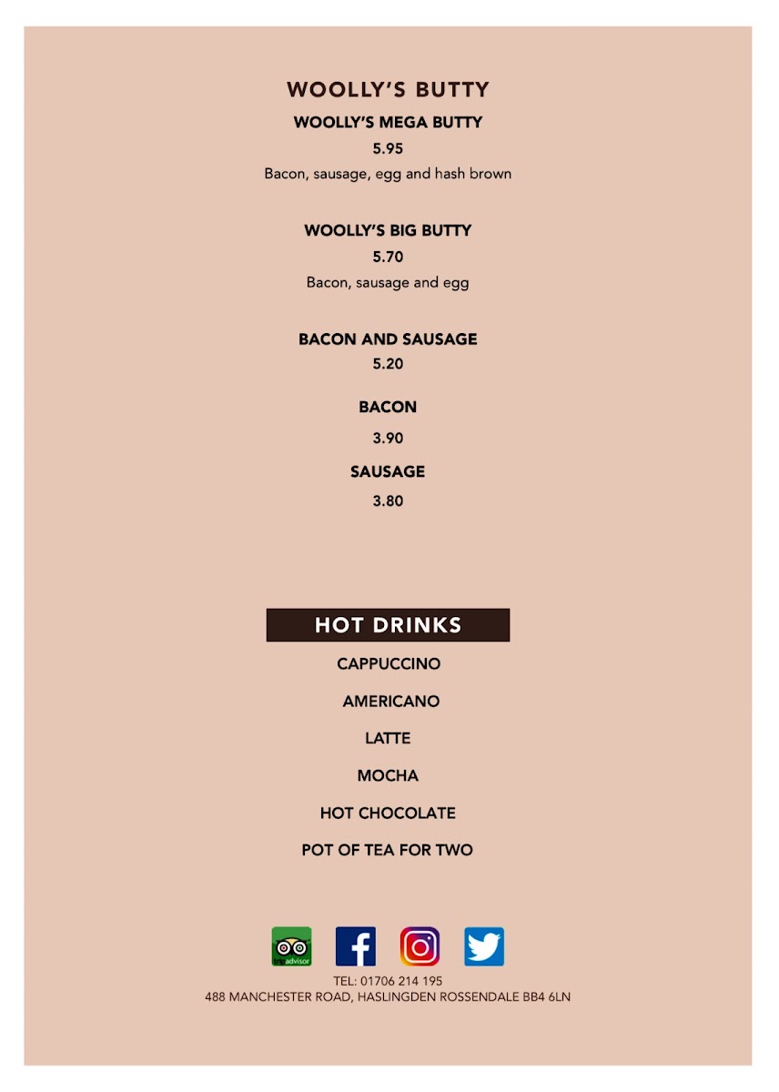 Menu The Woolpack-4
