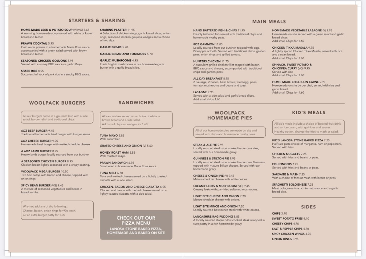Menu The Woolpack-5