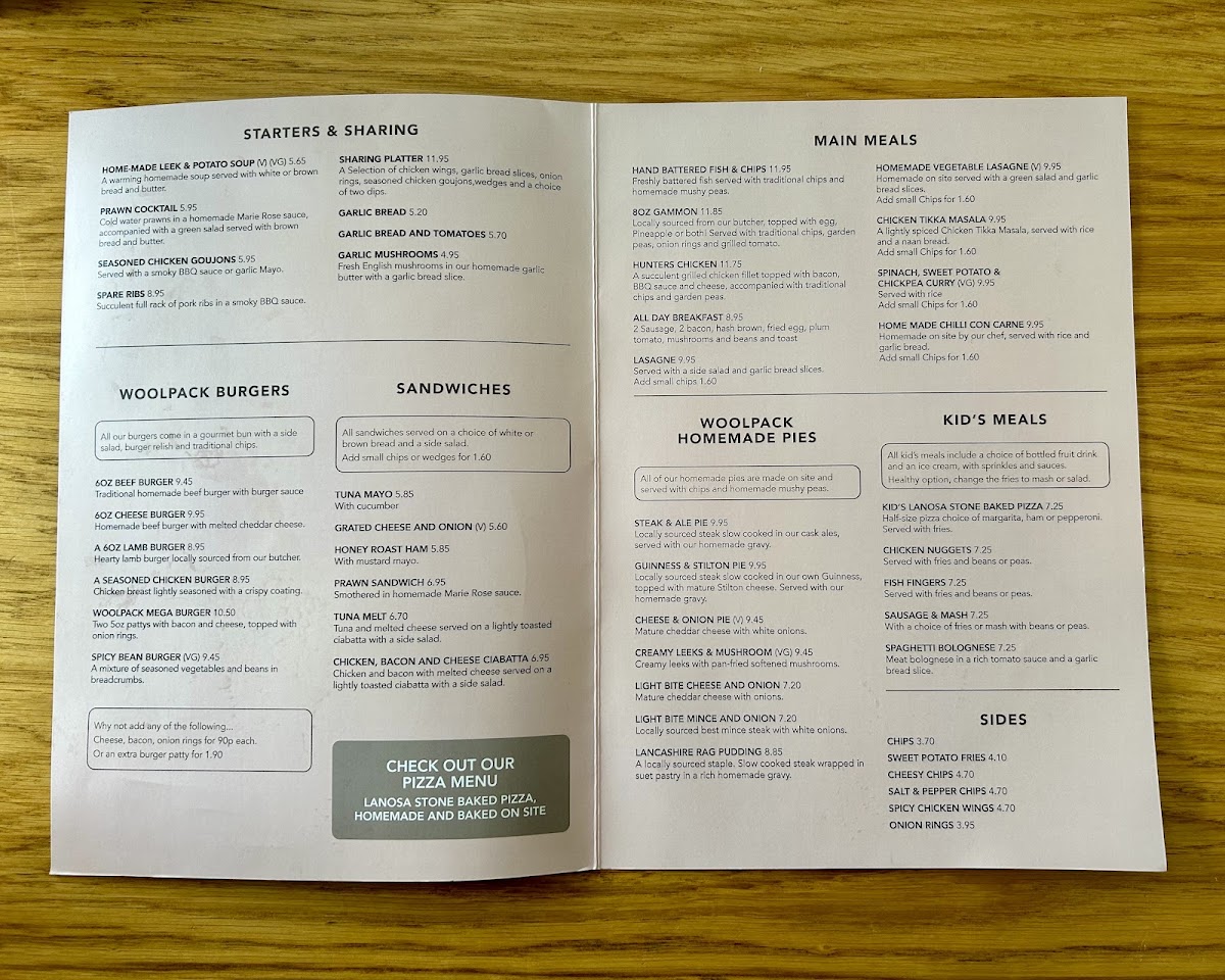 Menu The Woolpack-8