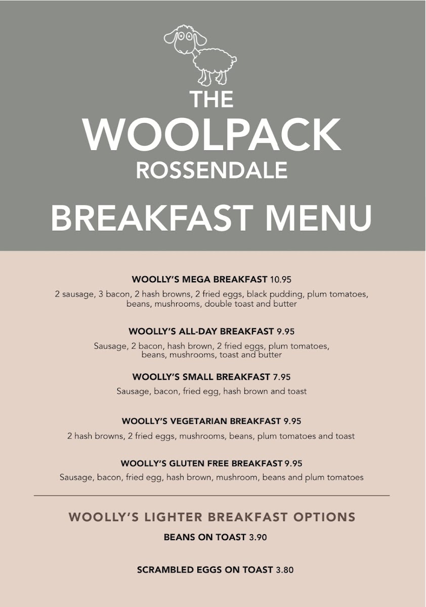 Menu The Woolpack-9