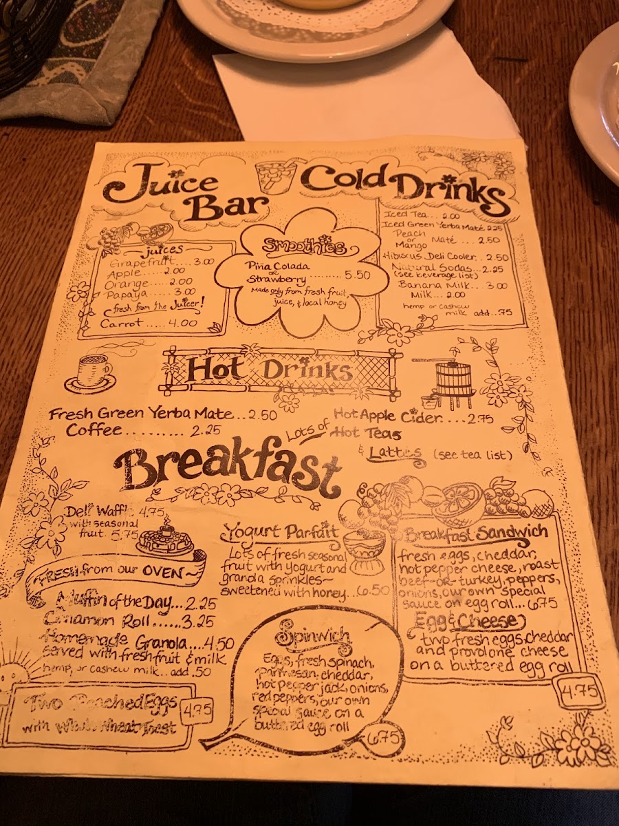 Menu The Yellow Deli-10