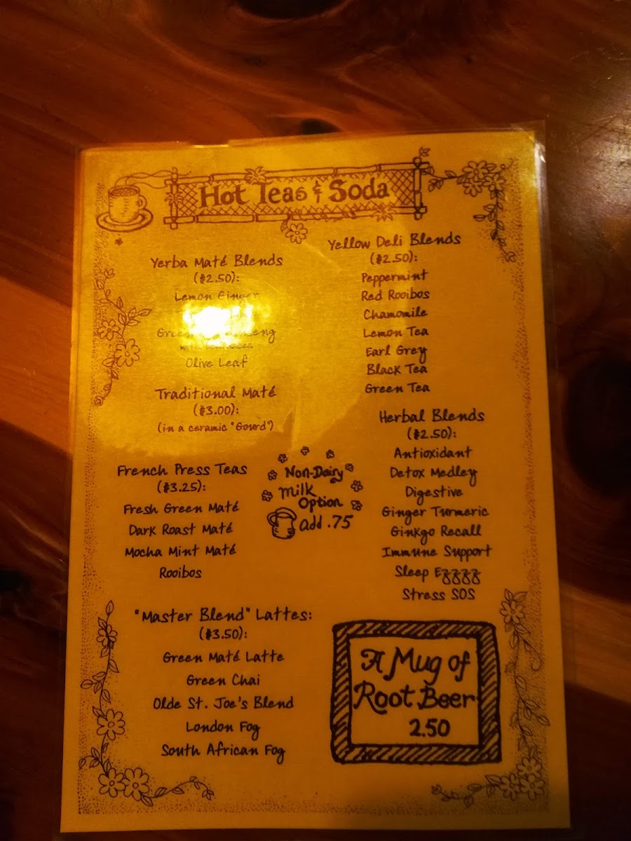 Menu The Yellow Deli-6