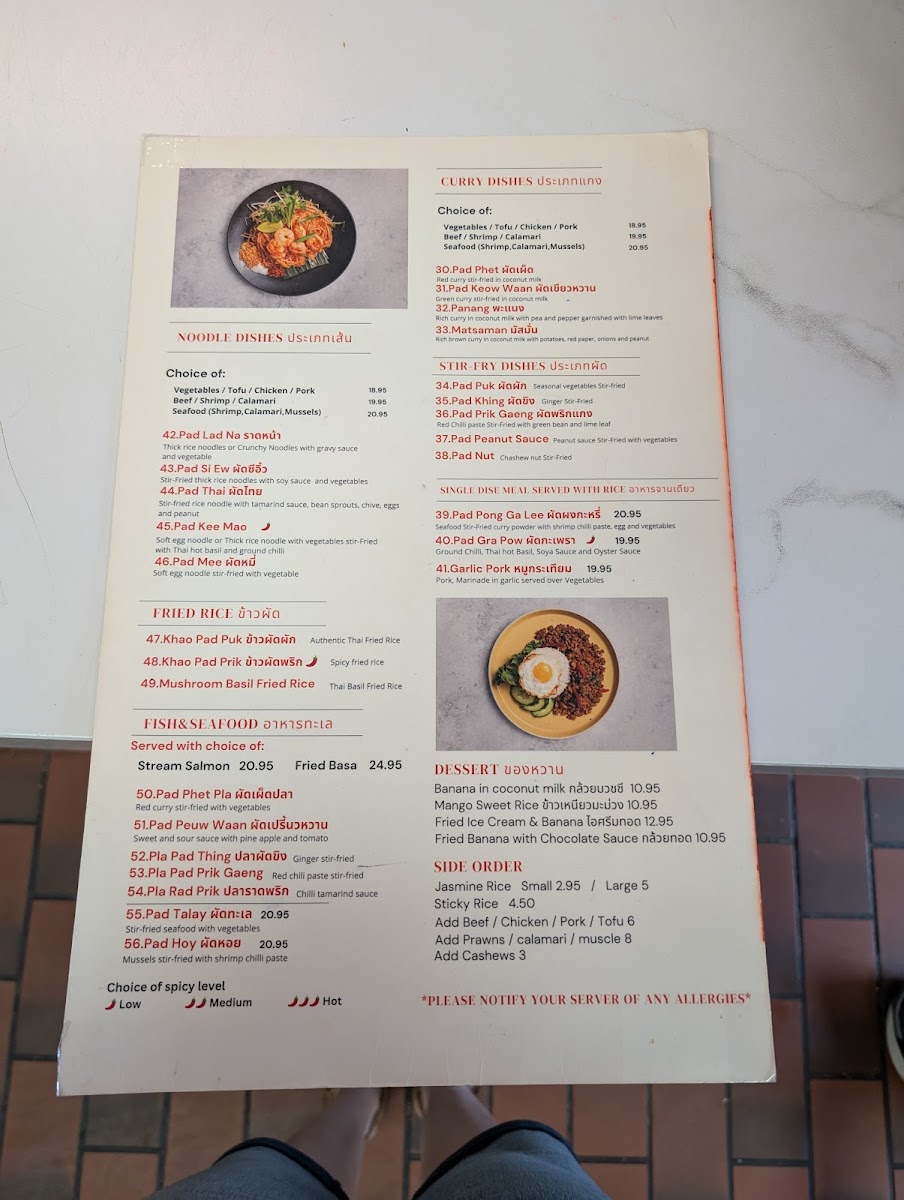 Thida's Thai Restaurant Menu-2