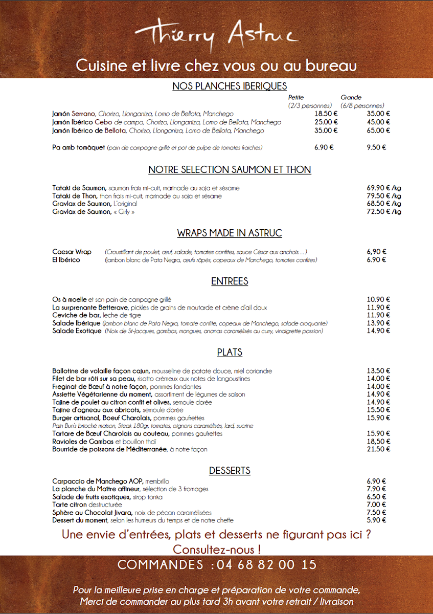 Menu Thierry Astruc - Traiteur-2