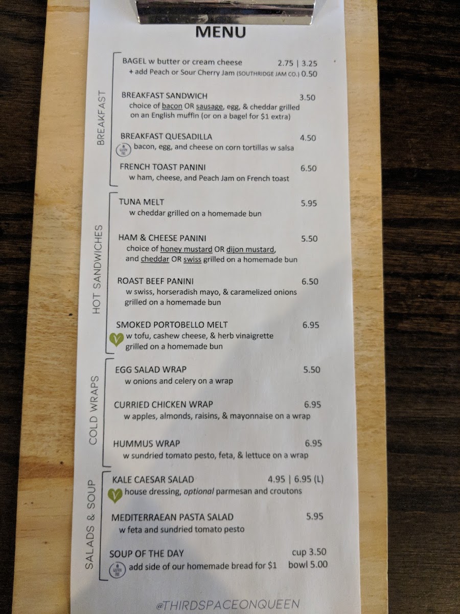 Menu Third Space Café-3