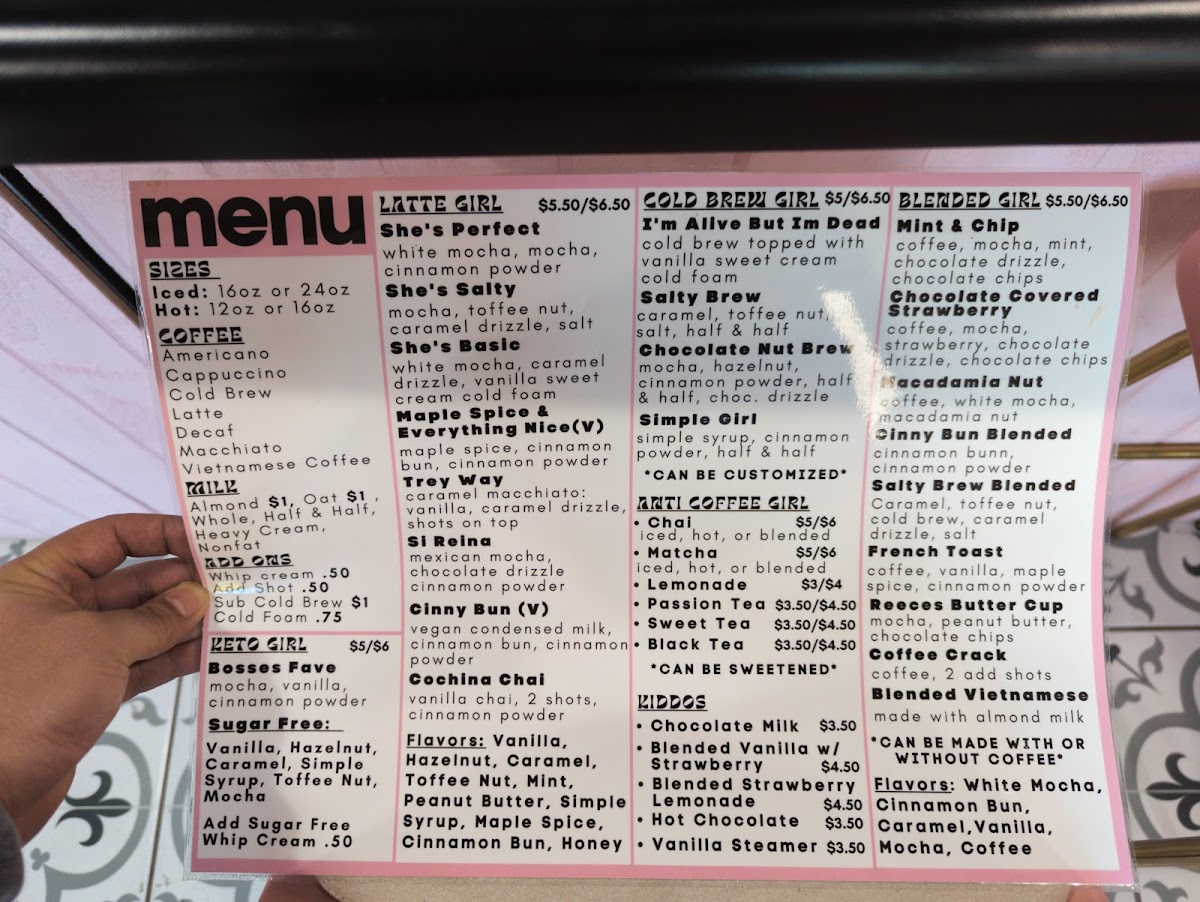 Menu Thirsty Girl Coffee-6