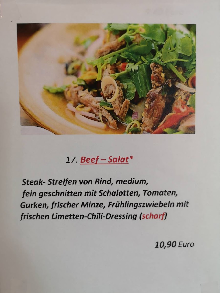 Menu Thong- Thai - Food Thailändische Spezialitäten-10