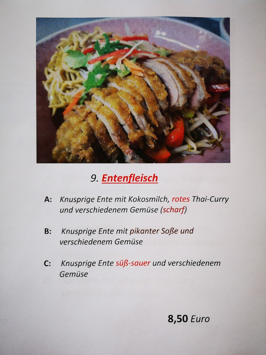 Menu Thong- Thai - Food Thailändische Spezialitäten-9