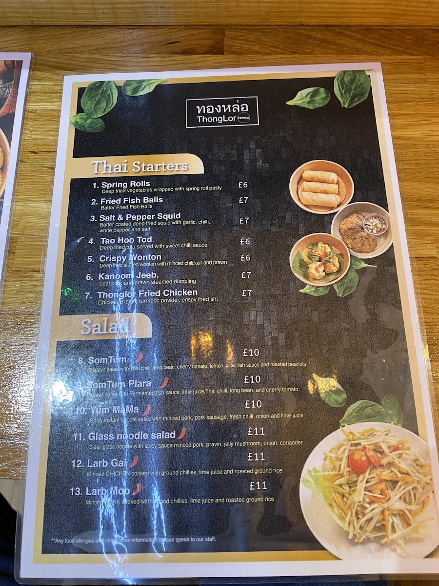 Menu Thonglor Express-4