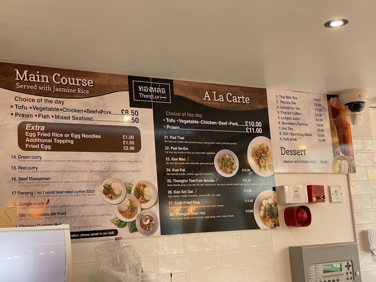 Menu Thonglor Express-9