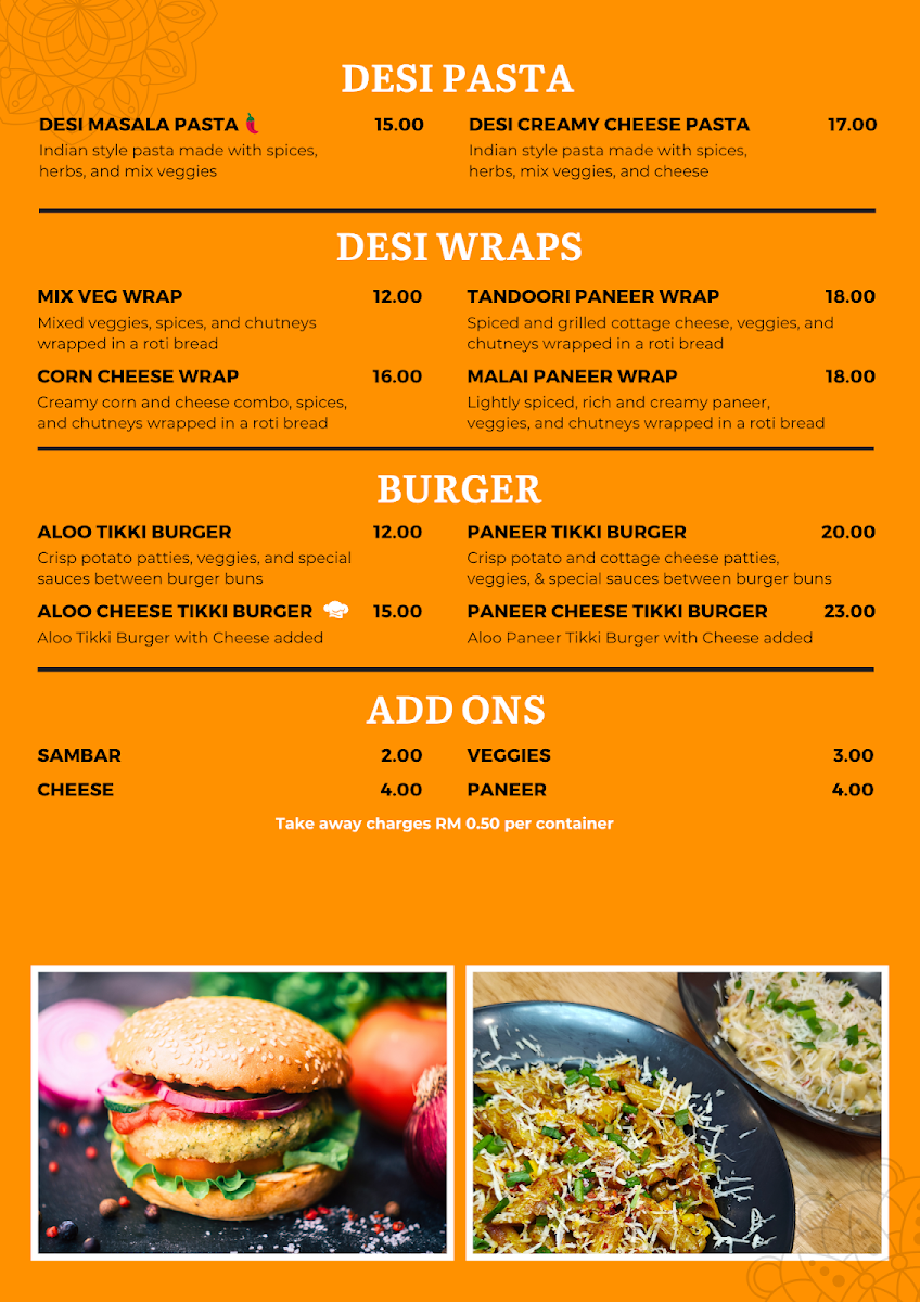 Menu Thosai Cafe-2