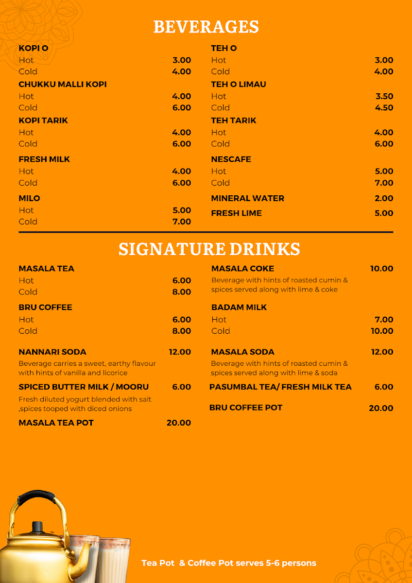 Menu Thosai Cafe-6