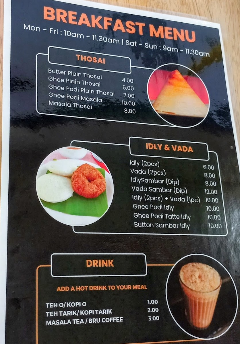 Menu Thosai Cafe-9