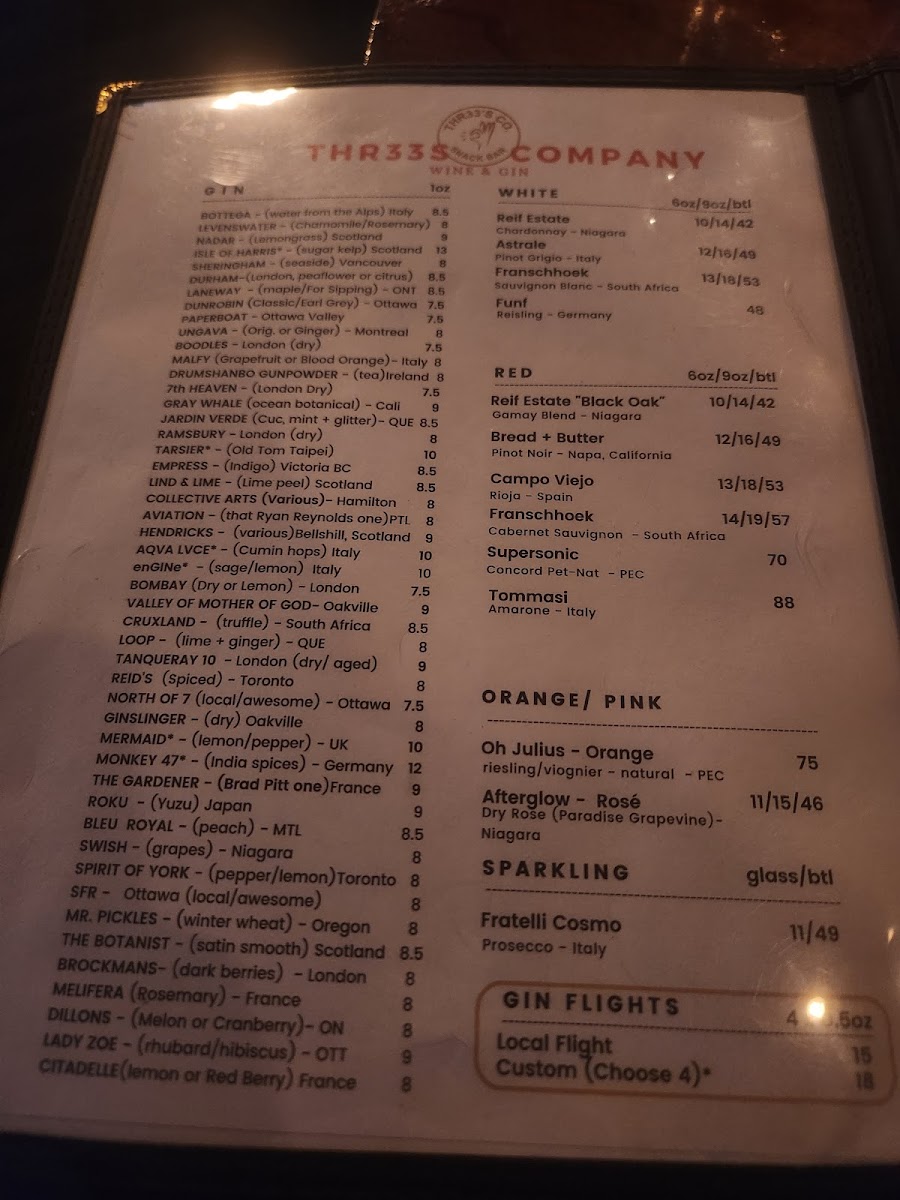 Thr33's Co Snack Bar Menu-2