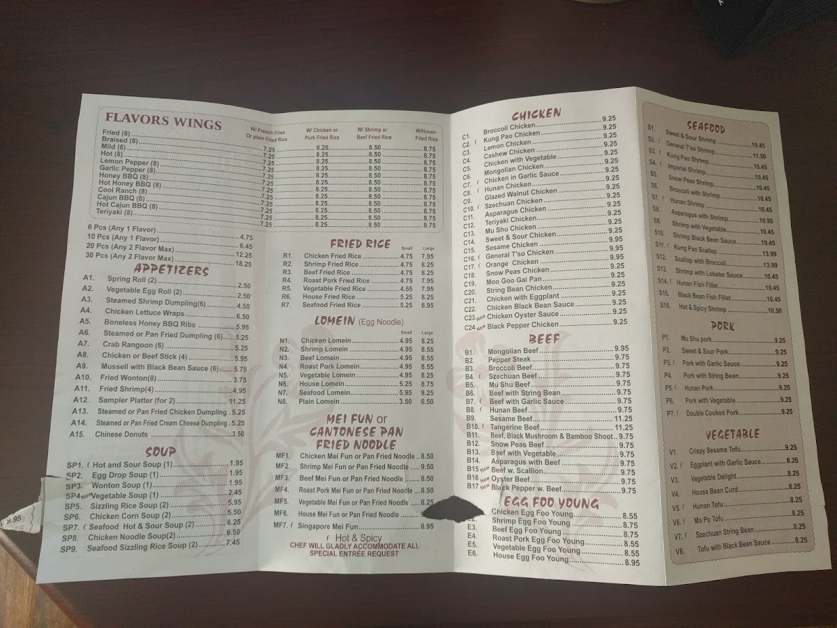 Menu Three Color Asian Kitchen-6