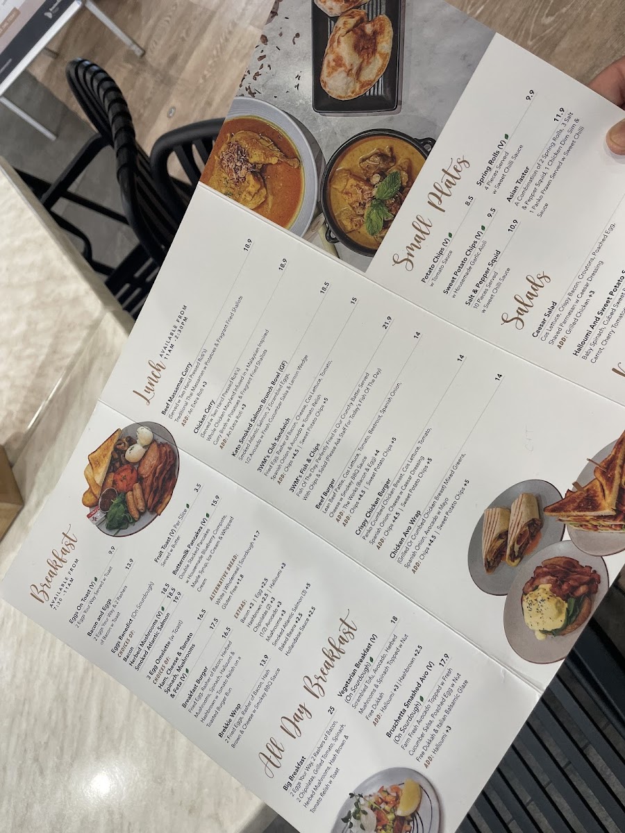 Menu Three Wise Monkeys Cafe-4