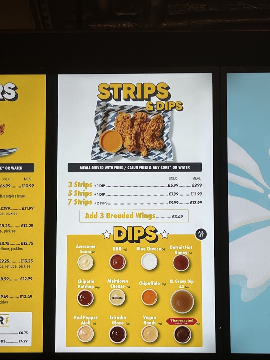 Menu Thunderbird Fried Chicken - Canary Wharf - Award Winning Chicken-2