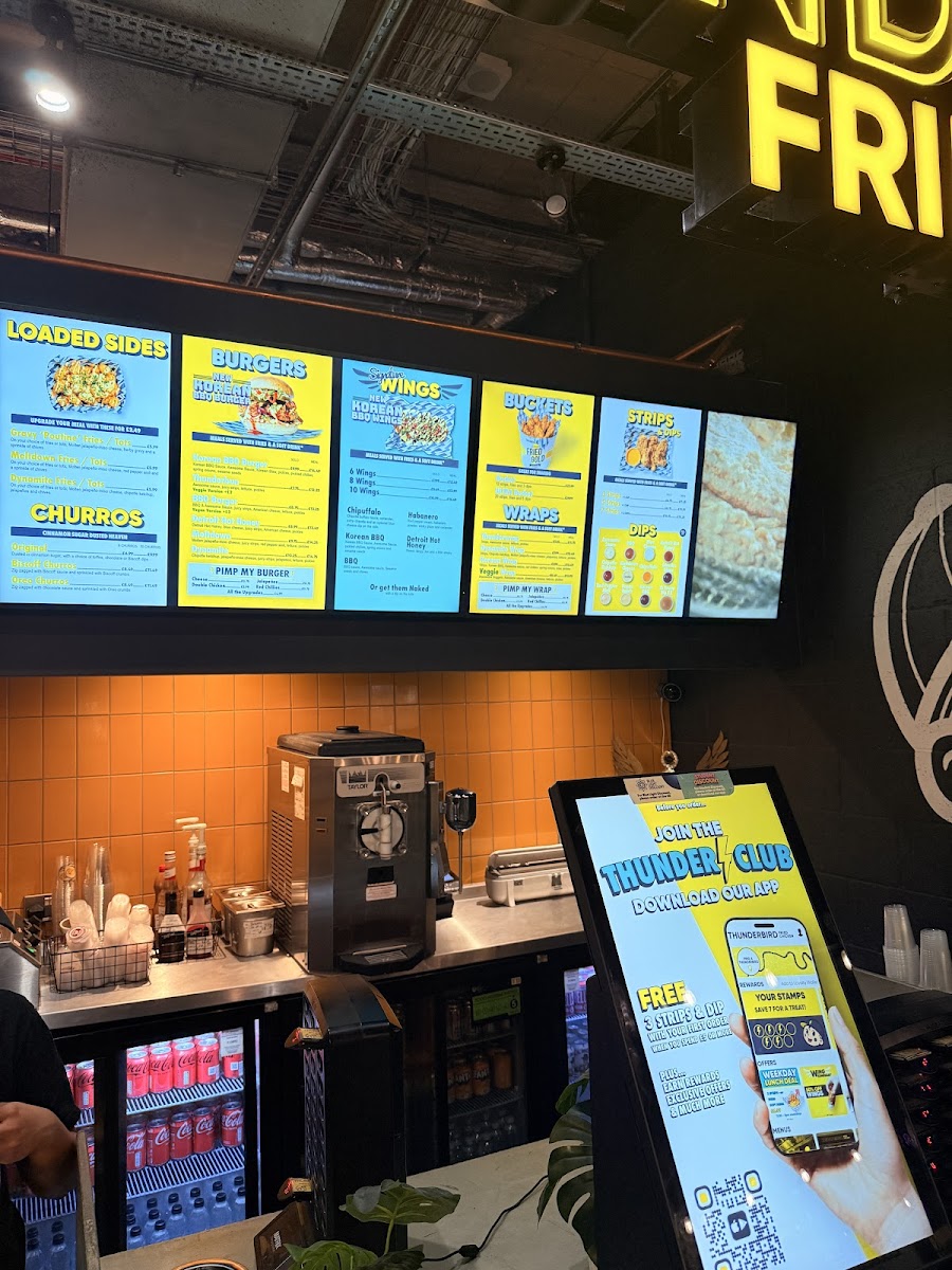 Menu Thunderbird Fried Chicken - Canary Wharf - Award Winning Chicken-3