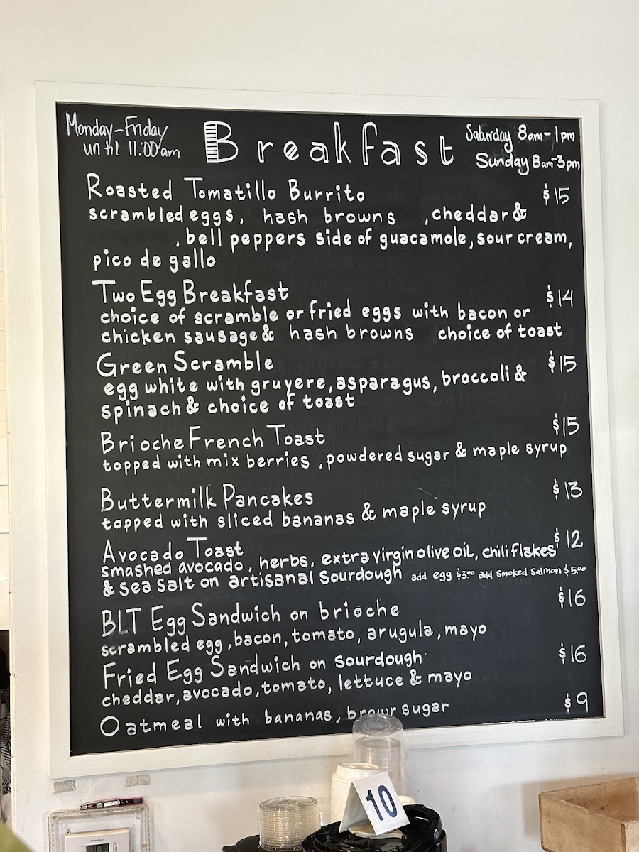 Menu Thyme Cafe And Market-1