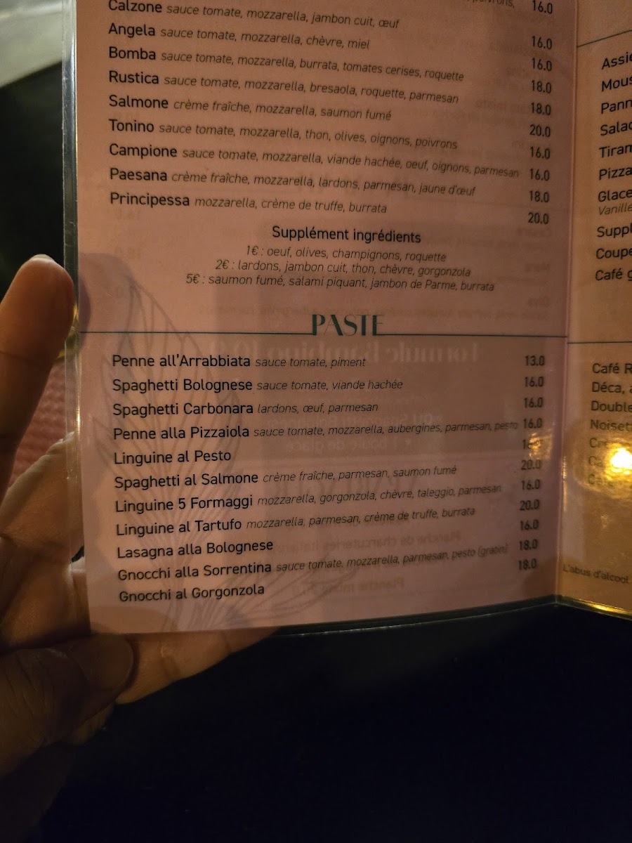 Menu Ti Amo - Place D'italie-3