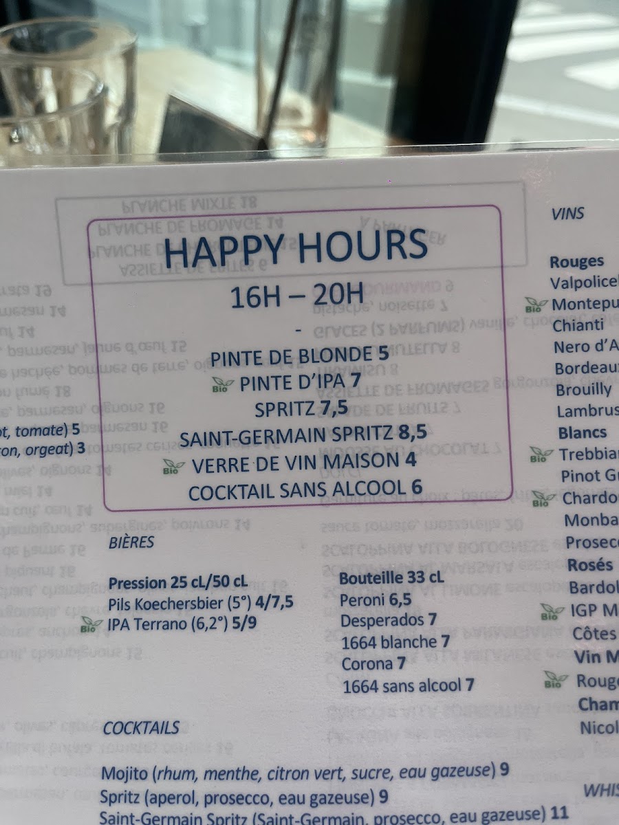 Menu Ti Amo - Place D'italie-8