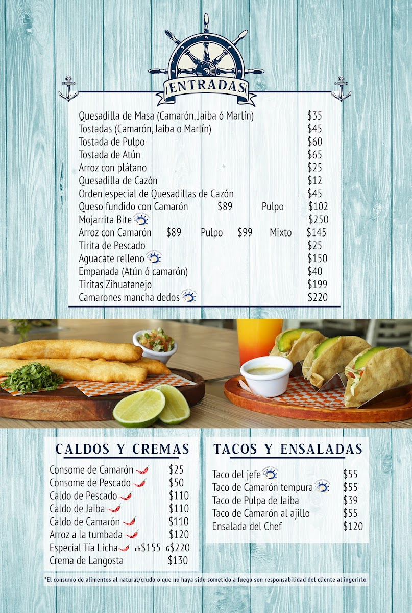 Menu Tía Licha-1