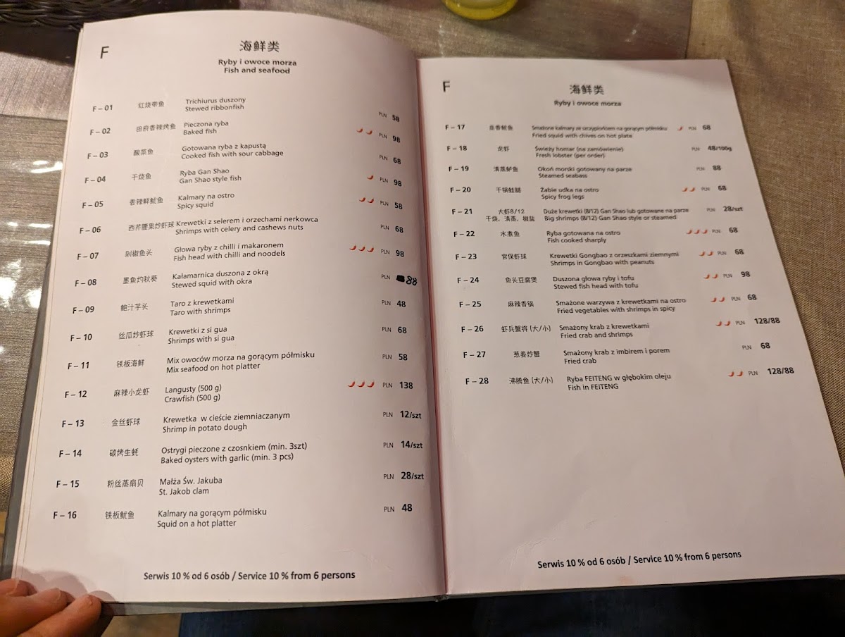 Menu Tian House-1