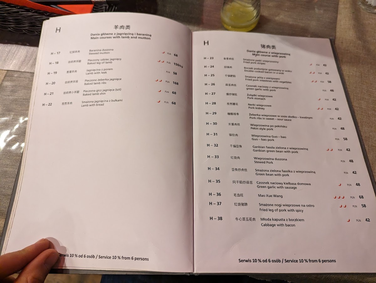 Menu Tian House-4