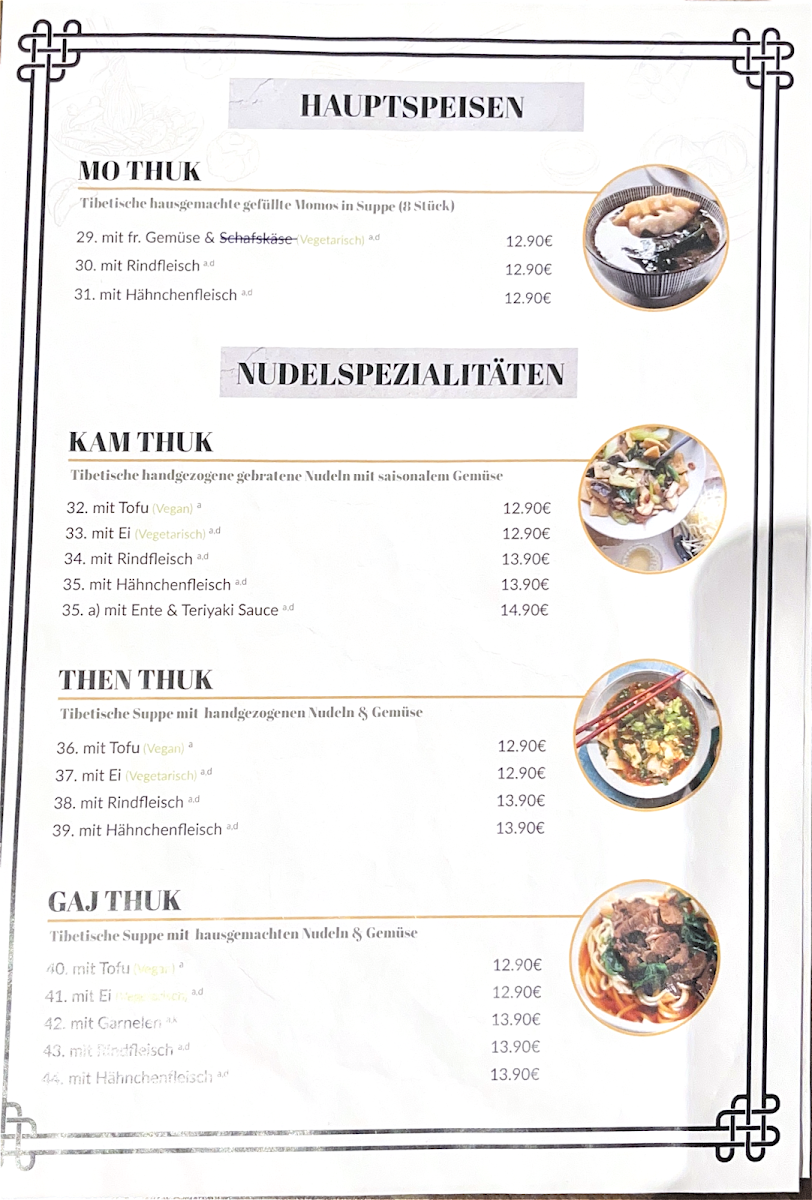 Menu Tibet Family Bistro-3