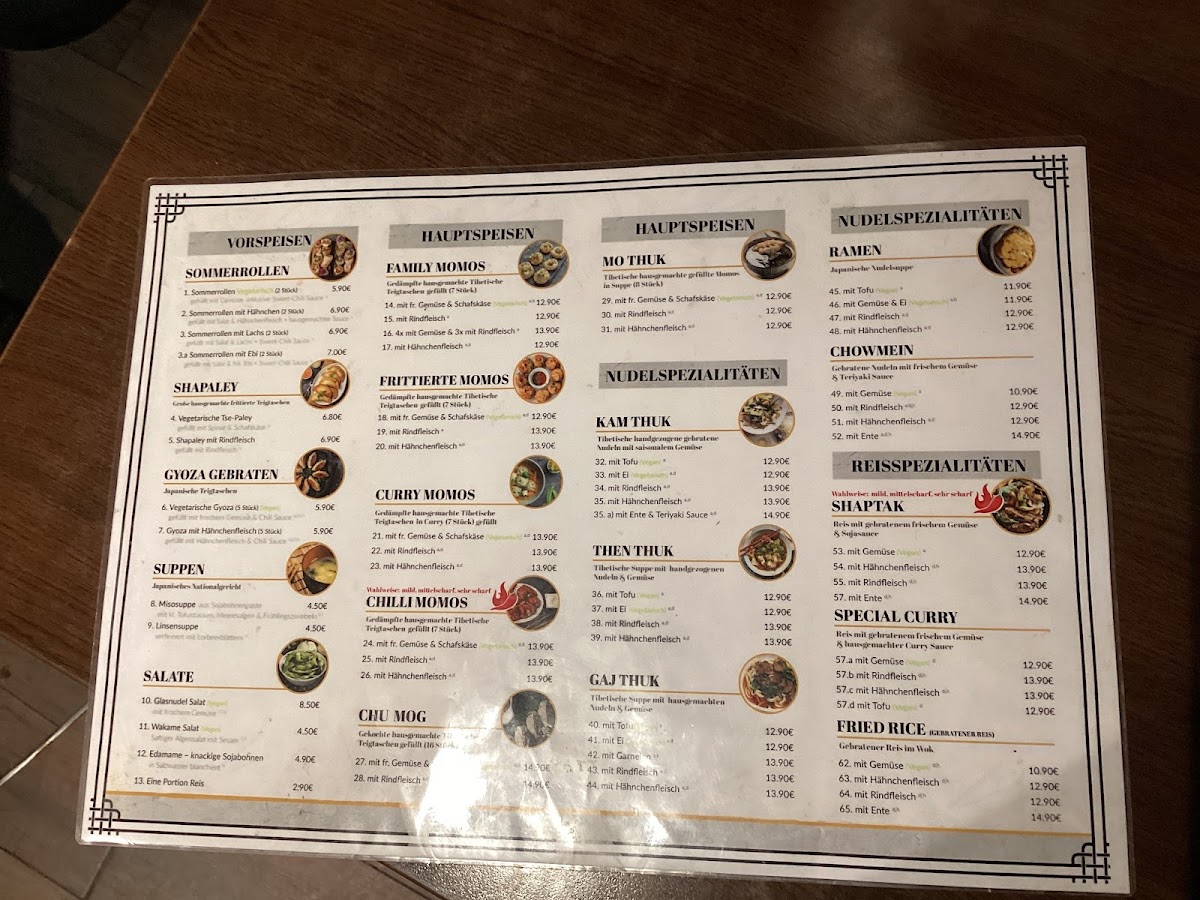 Menu Tibet Family Bistro-6
