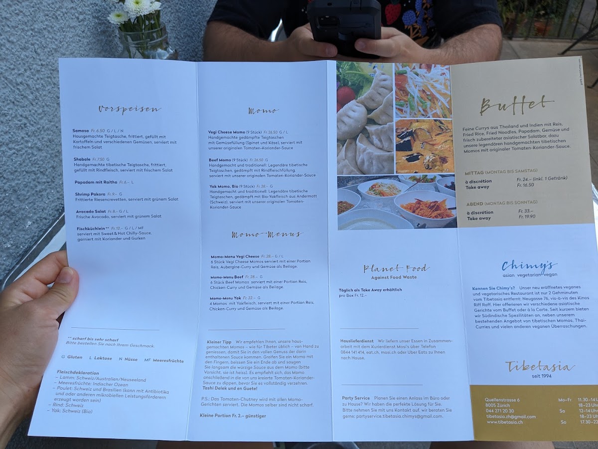 Menu Tibetasia-1